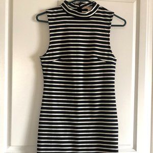 Striped Sleeveless Dress